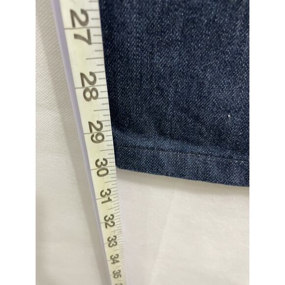 Nine West Broadway jeans size 6 waist 27 bootcut dark denim wash cotton blend - Picture 12 of 16
